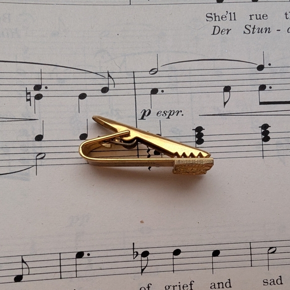 A.C.E. Council Gold Tie Clip Western - Picture 3 of 7